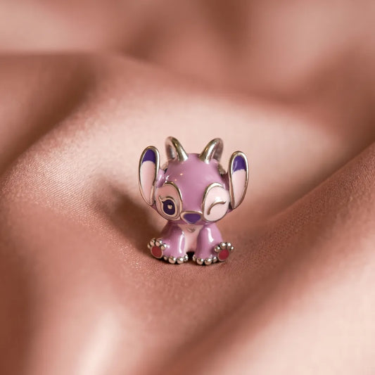 Pandora Disney Rozi Stitch Angel Privjesak – Srebro 925