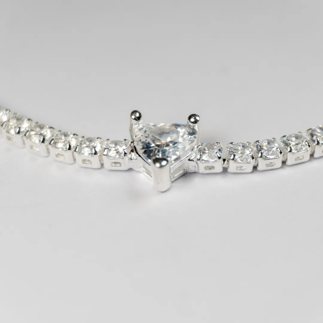 Pandora Timeless Teniska Narukvica Sparkling Heart – Srebro 925