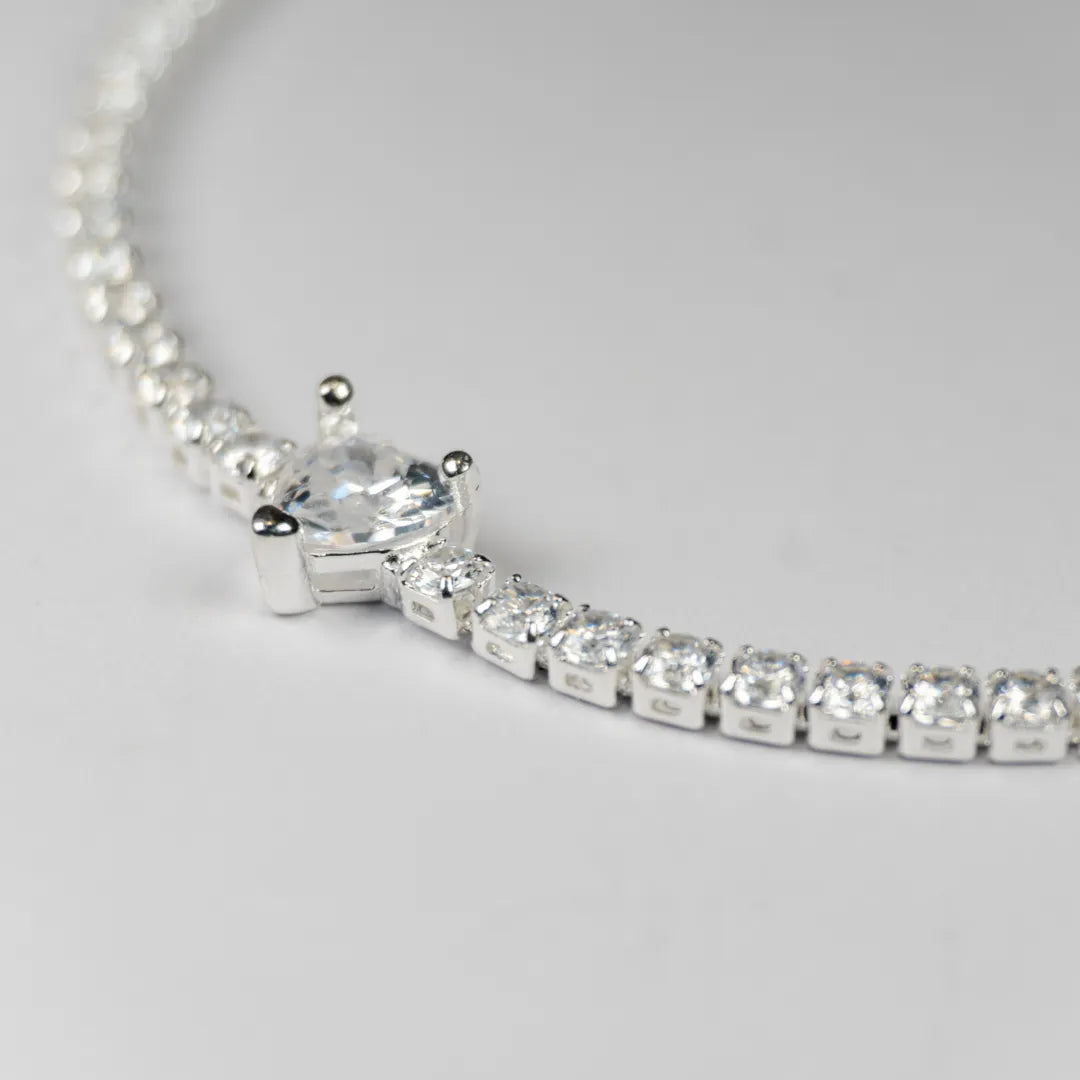 Pandora Timeless Teniska Narukvica Sparkling Heart – Srebro 925