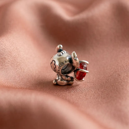 Pandora Disney Stitch Privjesak s Buketom Ruža – Srebro 925