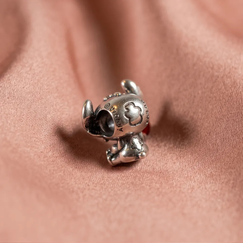 Pandora Disney Stitch Privjesak s Buketom Ruža – Srebro 925