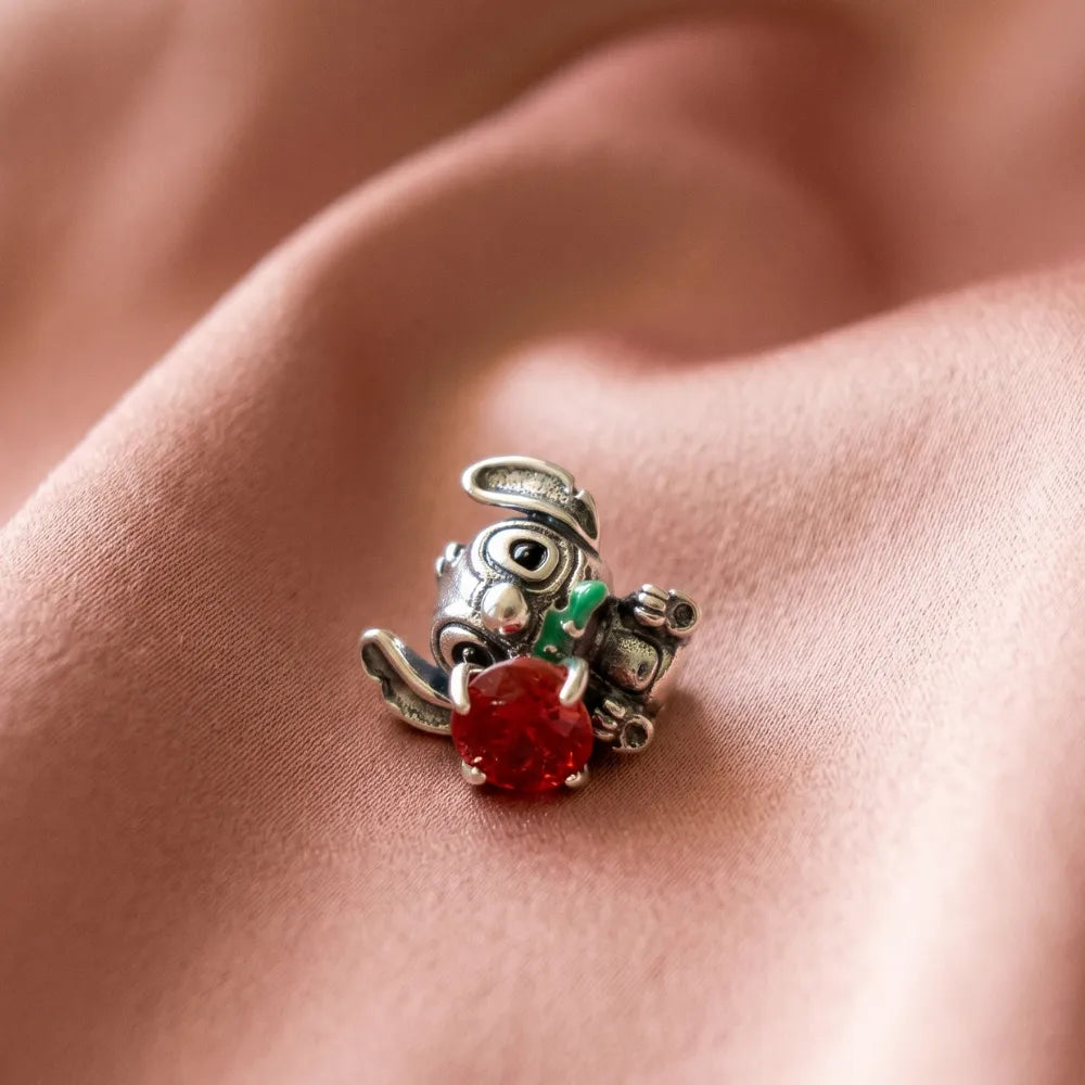 Pandora Disney Stitch Privjesak s Buketom Ruža – Srebro 925