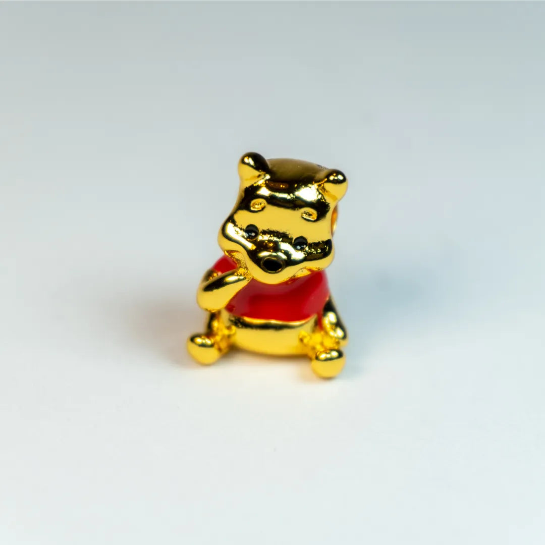 Pandora Disney Privjesak Winnie the Pooh – Medvjedić – 14k Pozlata