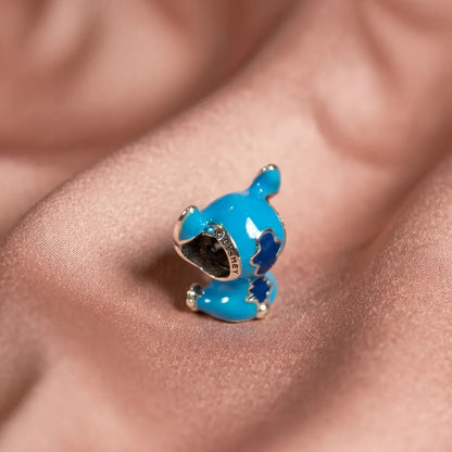 Pandora Disney Stitch Privjesak Plavi Enamel – Sjedeći – Srebro 925