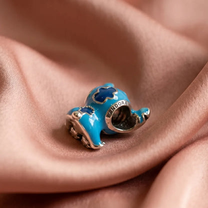 Pandora Disney Stitch Privjesak Plavi Enamel – Sjedeći – Srebro 925