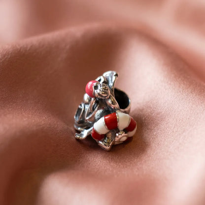 Pre-loved Pandora Disney Stitch Summer Fun Privjesak – Srebro 925