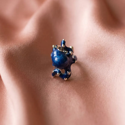 Pre-loved Pandora Viseći Privjesak Plava Hobotnica – Srebro 925