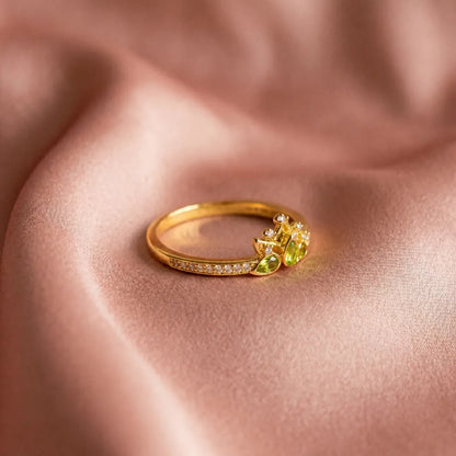 Pandora Disney Princess Tiana Prsten Tijara – 14k Pozlata
