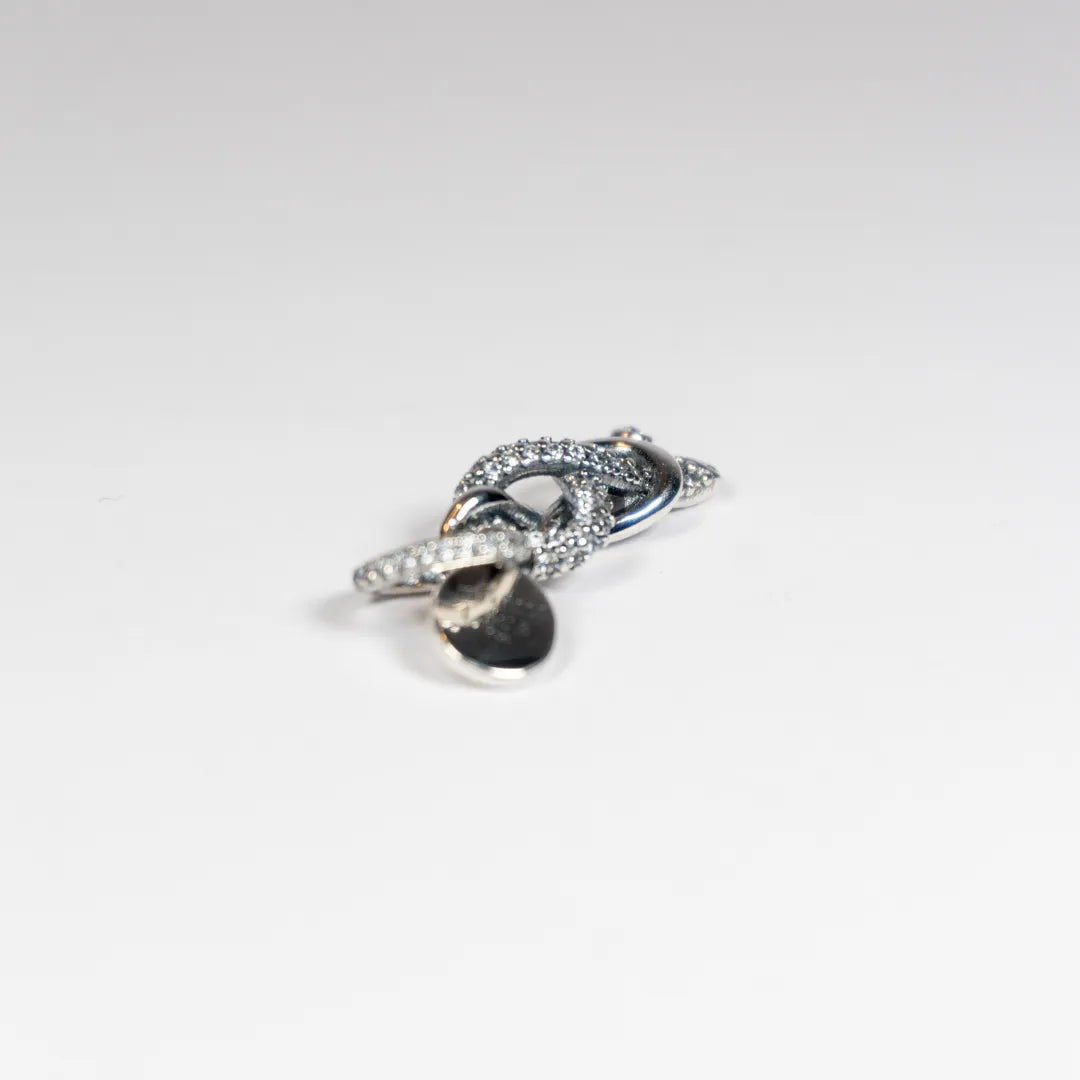 Pandora Viseći Privjesak Pavé Infinity Knot – Čvor Beskonačnosti – Srebro 925