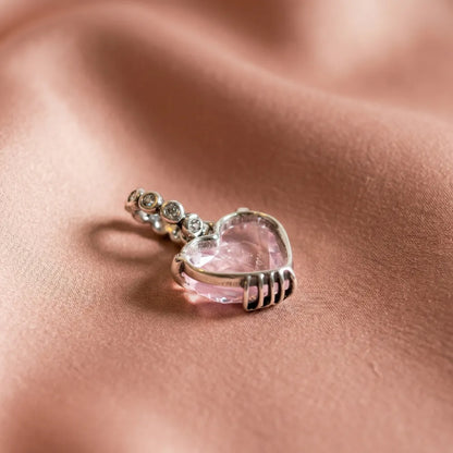 Pandora Privjesak Ružičasto Srce I Love You – Srebro 925