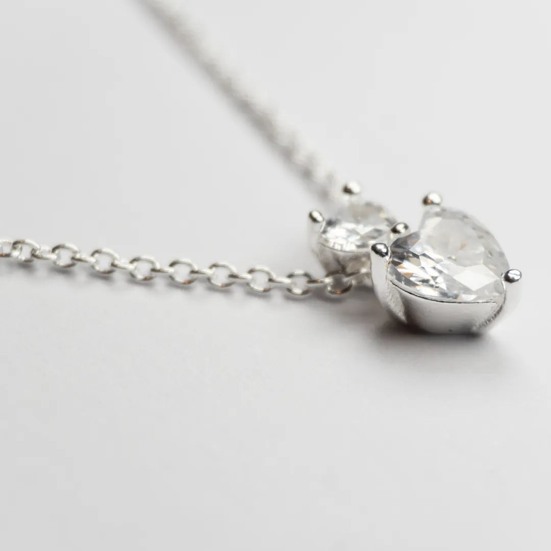 Pandora Timeless Ogrlica Dva Srca – Srebro 925