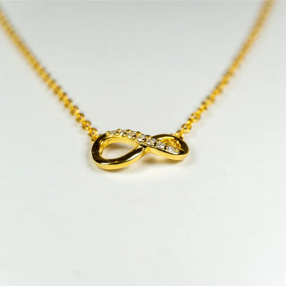 Pandora Ogrlica Sparkling Infinity – Simbol Beskonačnosti – 14k Pozlata