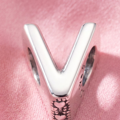 Pre-loved Privjesak Slovo V, Srebro 925