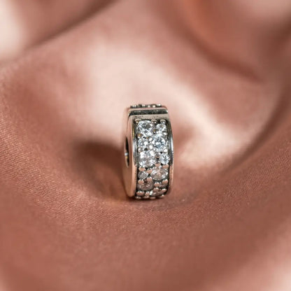 Pandora Kopča Privjesak Clear Pavé – Srebro 925