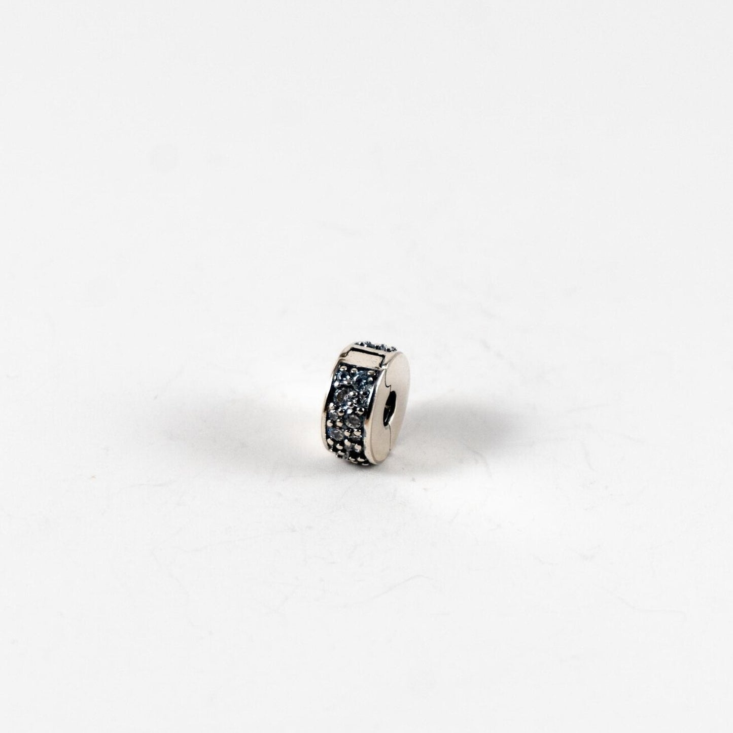Pre-loved Kopča Privjesak Clear Pavé, Srebro 925