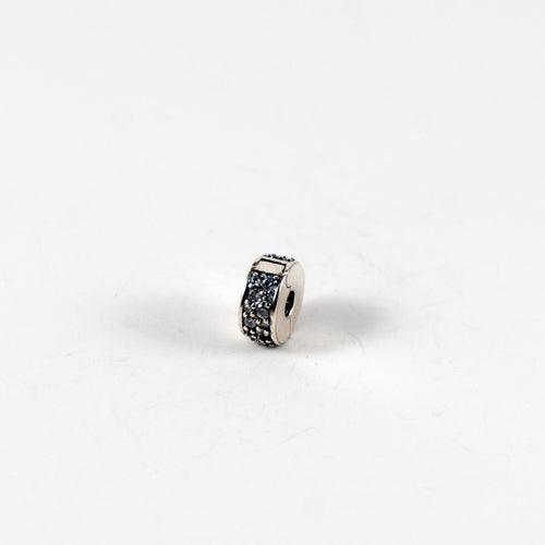 Pre-loved Kopča Privjesak Clear Pavé, Srebro 925