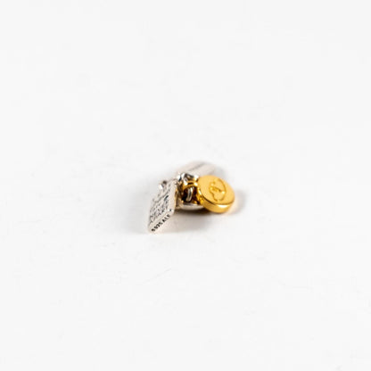 Pre-loved Trostruki Privjesak Prijateljstvo, True Friends Never Apart, Srebro 925 i 14k Pozlata