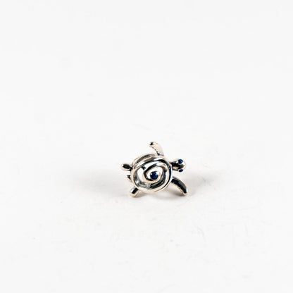 Pre-loved Privjesak Filigranska Morska Kornjača, Tirkizni Detalji, Srebro 925