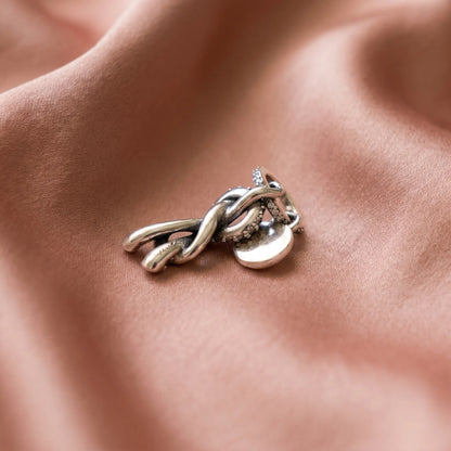 Pandora Viseći Privjesak Pavé Infinity Knot – Čvor Beskonačnosti – Srebro 925