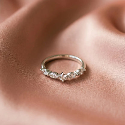Pandora Timeless Prsten Blistavi Jadac – Različiti Rezovi – Srebro 925