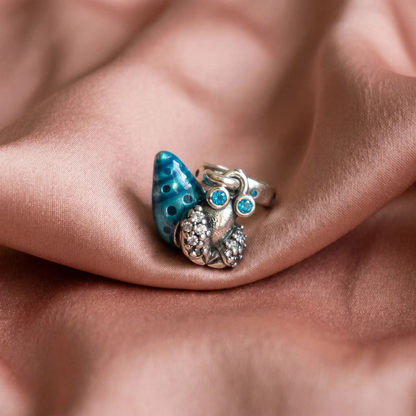Pre-loved Pandora Privjesak Rak Samac – Srebro 925