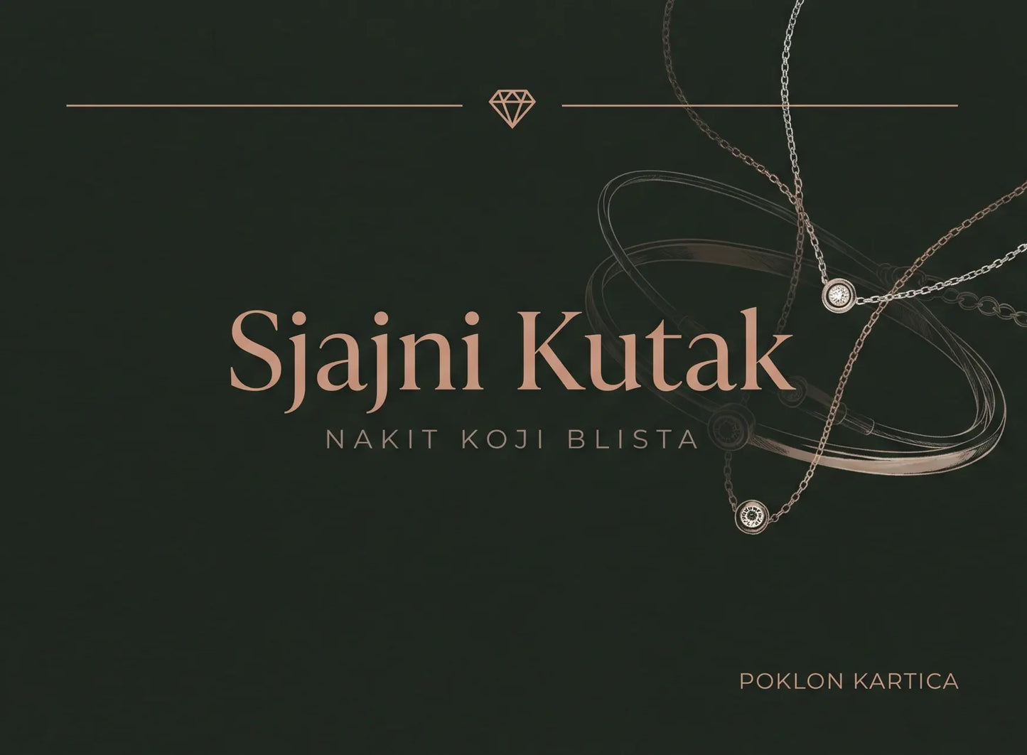 Poklon kartica — Sjajni Kutak