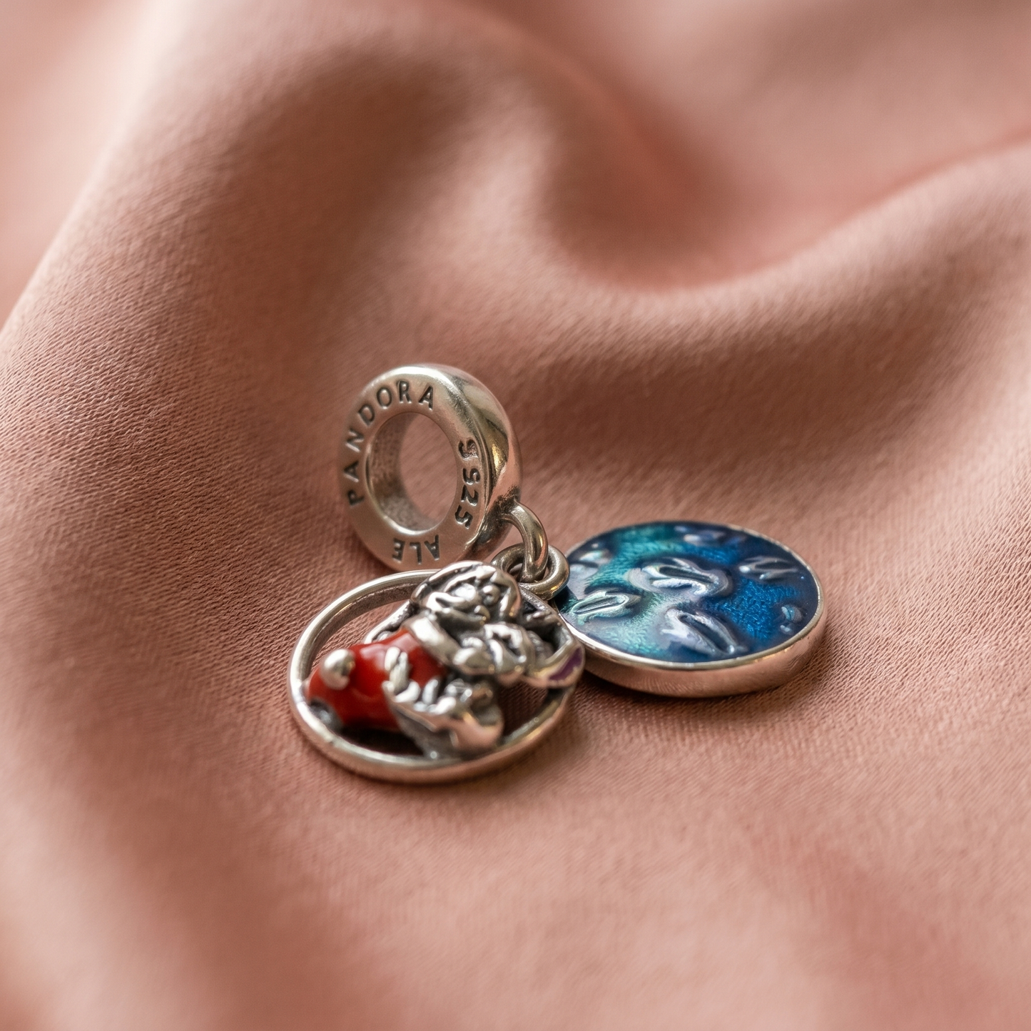 Pandora Disney Viseći Privjesak Lilo & Stitch – Obitelj – Srebro 925